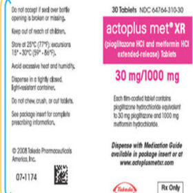 Buy Actoplus Met 30mg/1000mg