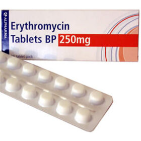 Buy Ilosone (Erythromycin) 250mg