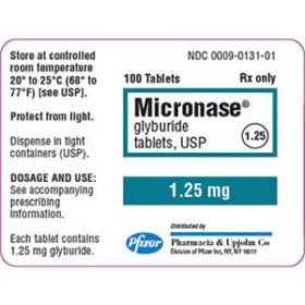 Buy Micronase (Glyburide) 1.25mg