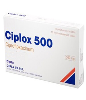 Buy Ciplox (Ciprofloxacin) 500mg