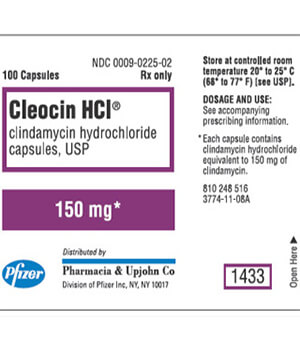 Buy Cleocin (Clindamycin) 150mg